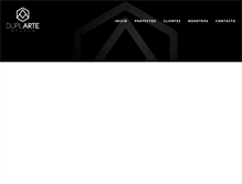 Tablet Screenshot of duplarte.com